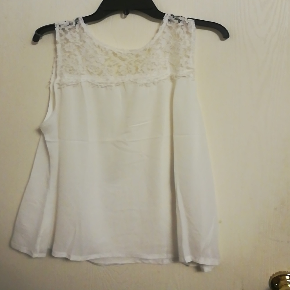 Sheer White top